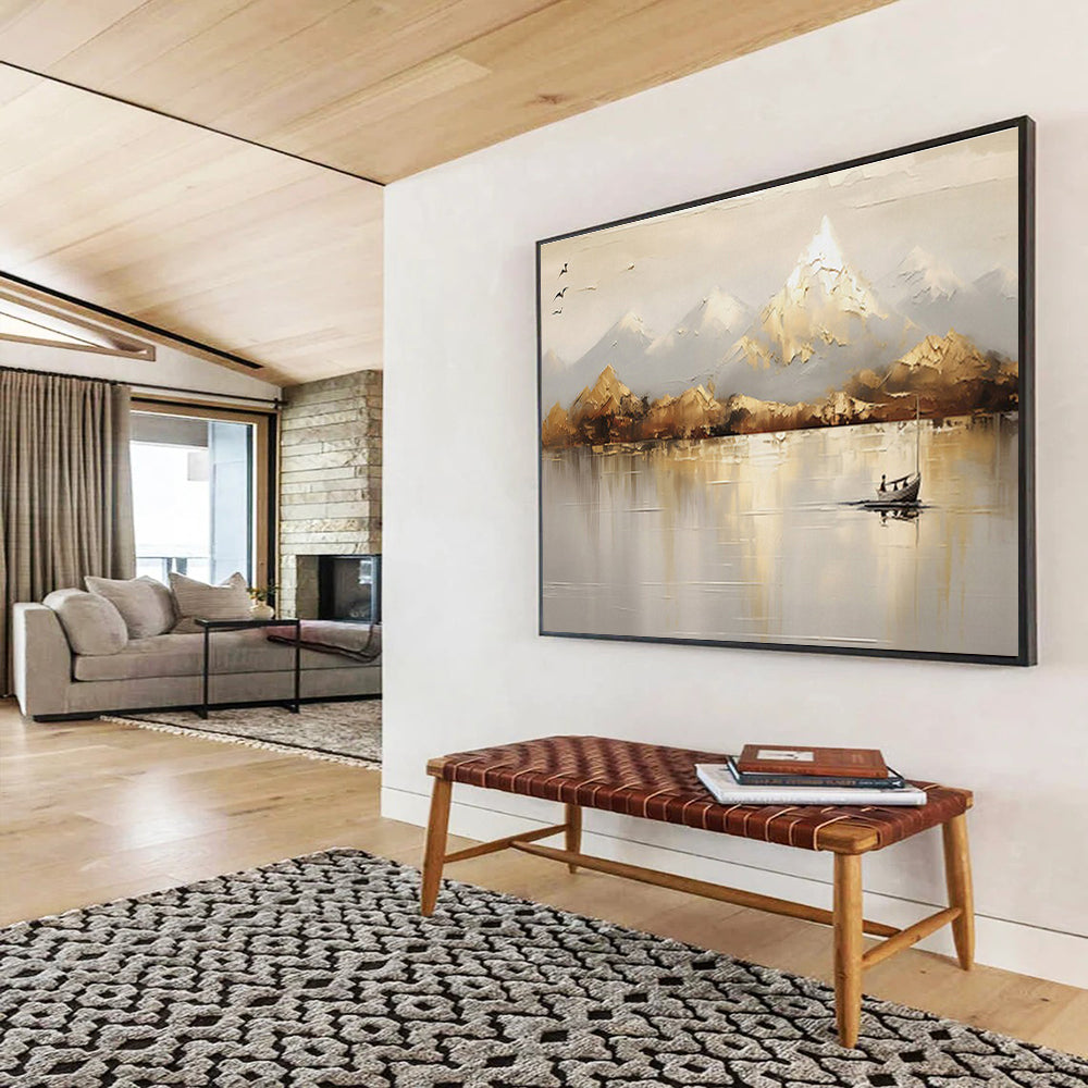 Giant Abstract Artwork for Living Room & Dining Room DKH158