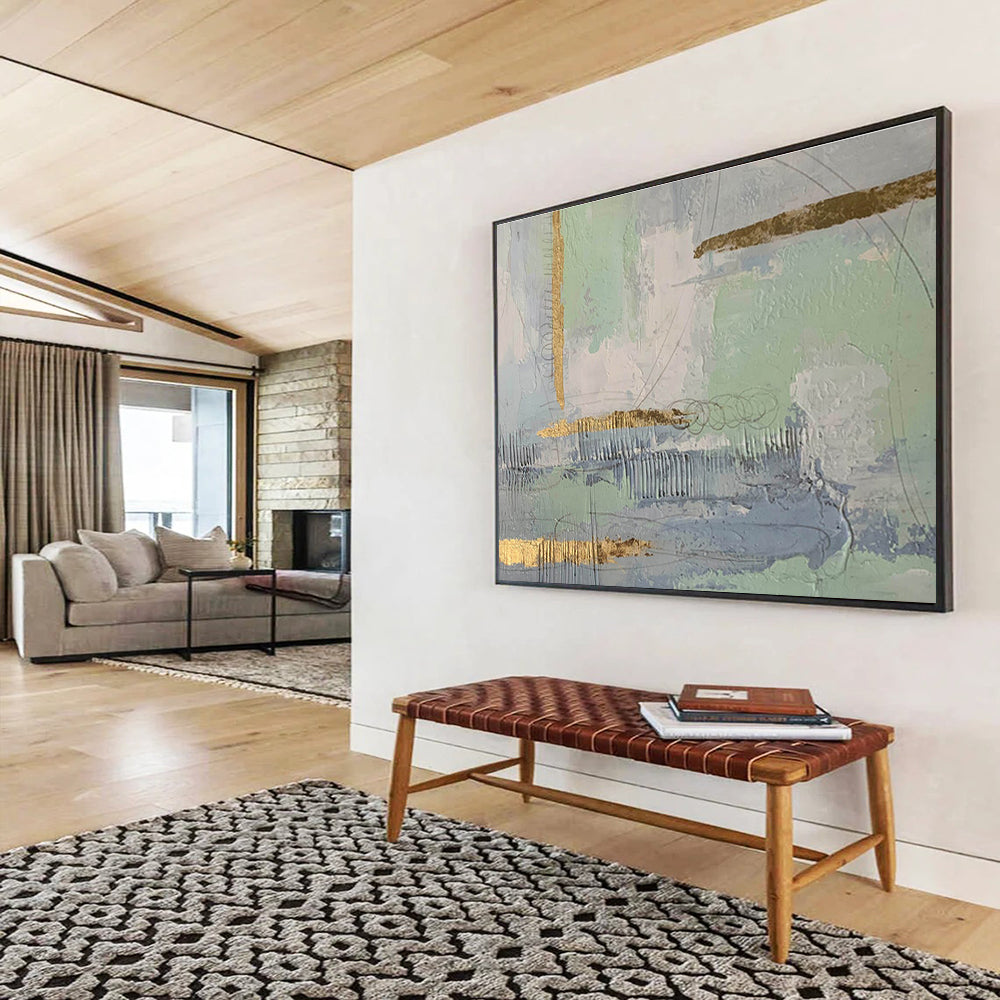 Exquisite Large - Sized Abstract Canvas for Bedroom & Dining Room DKH179