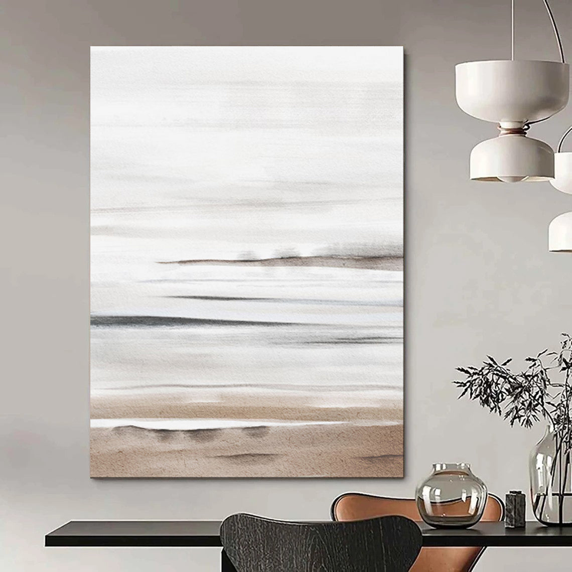 Artistic Textured Abstract Wall Art for Living Room & Studio LargeART2064