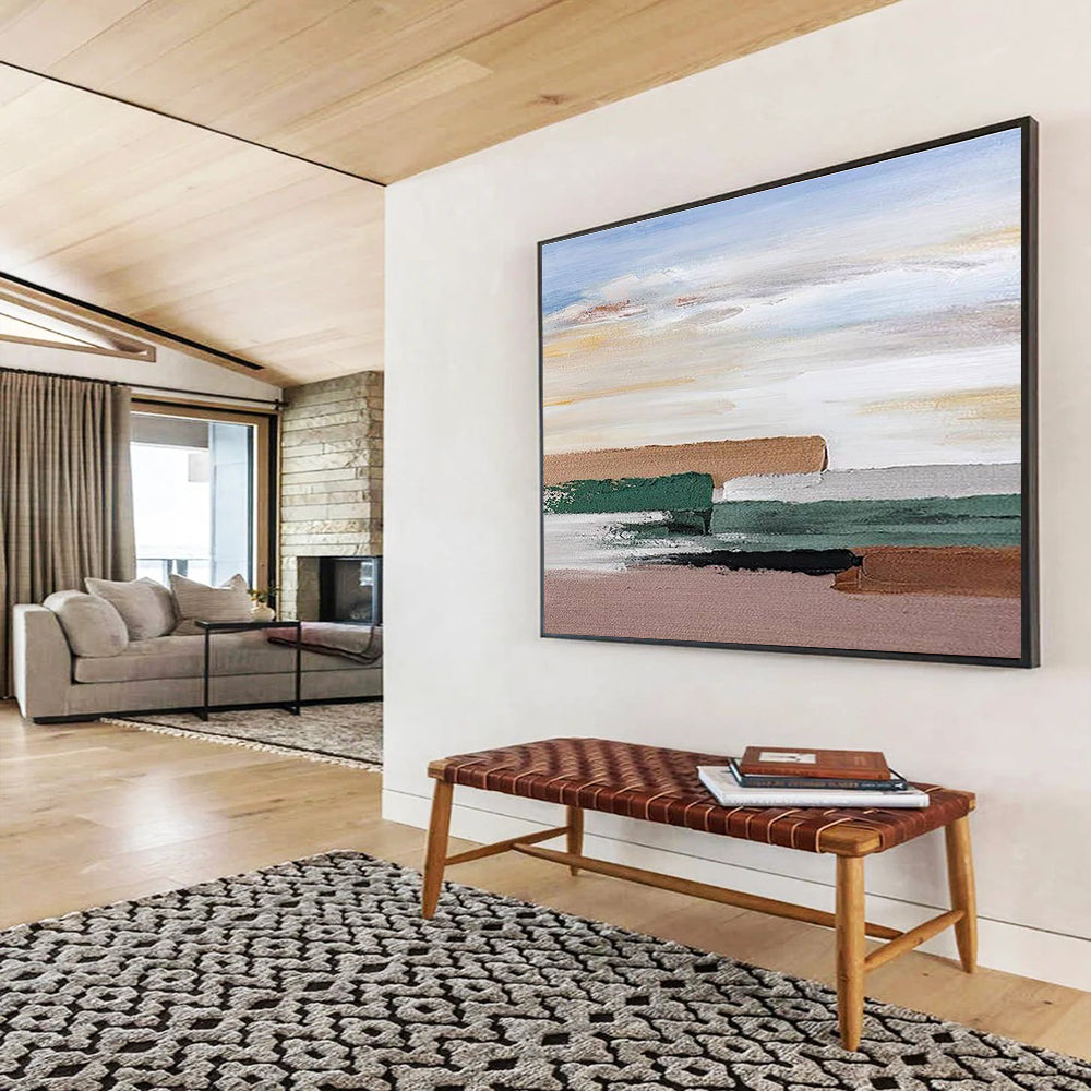 Giant Textured Hand - Crafted Abstract Painting for Transformed Environments DKH788
