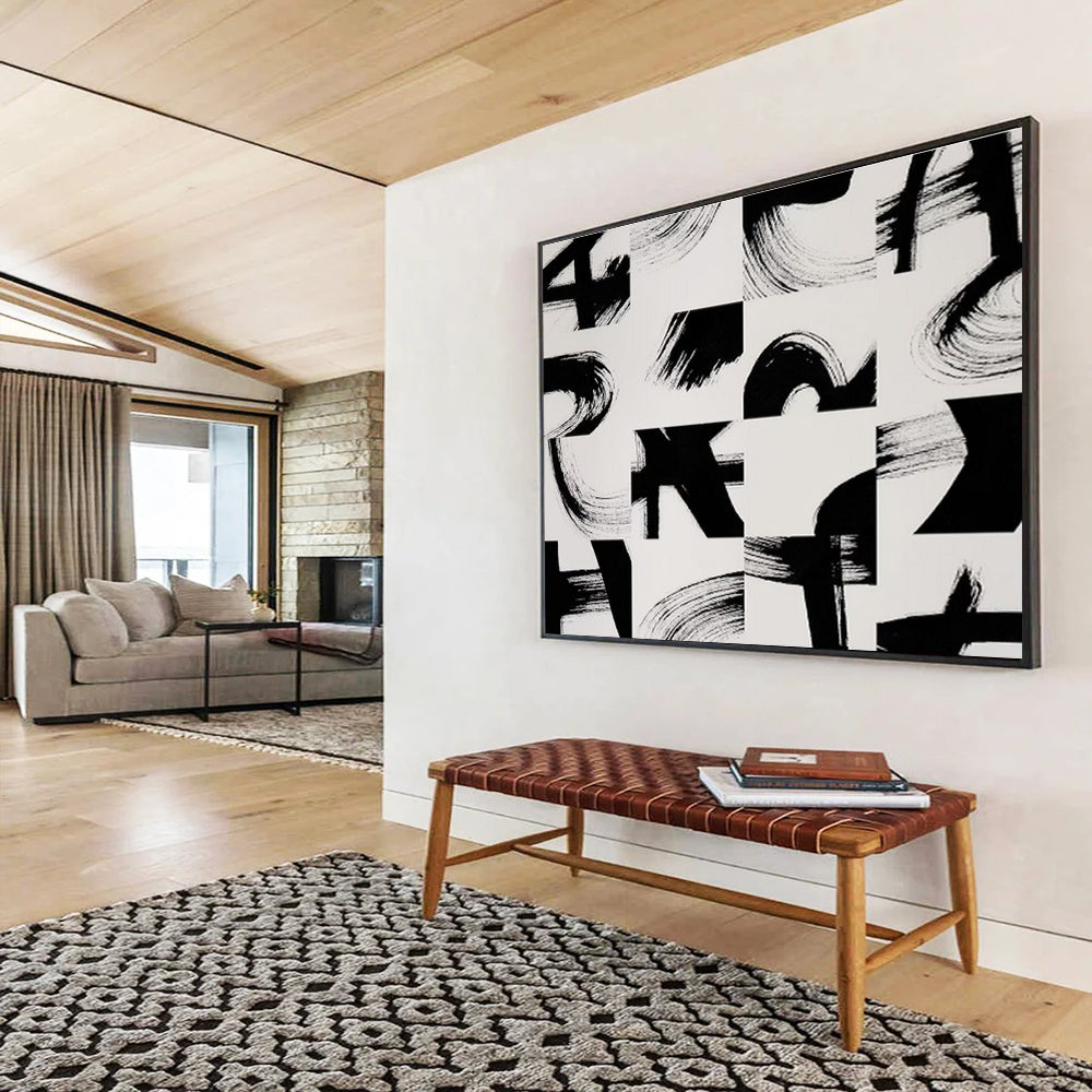 Colossal Abstract Painting for Office & Hallway DKH447