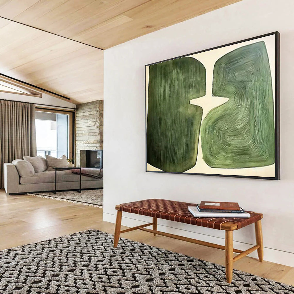 Oversized Textured Abstract Wall Decor for Hallway & Living Room DKH529