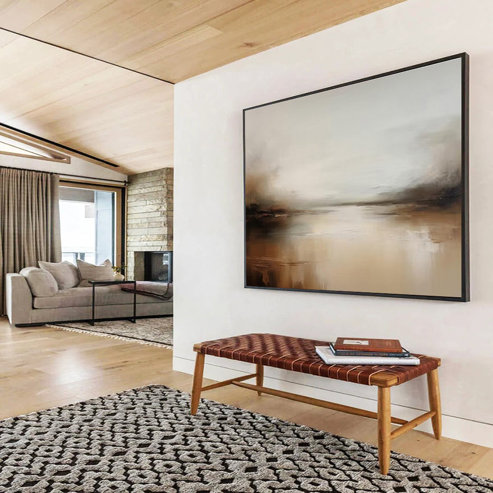 “Abstract Odyssey” Oversized Abstract Mural for Hallway & Office DKH321