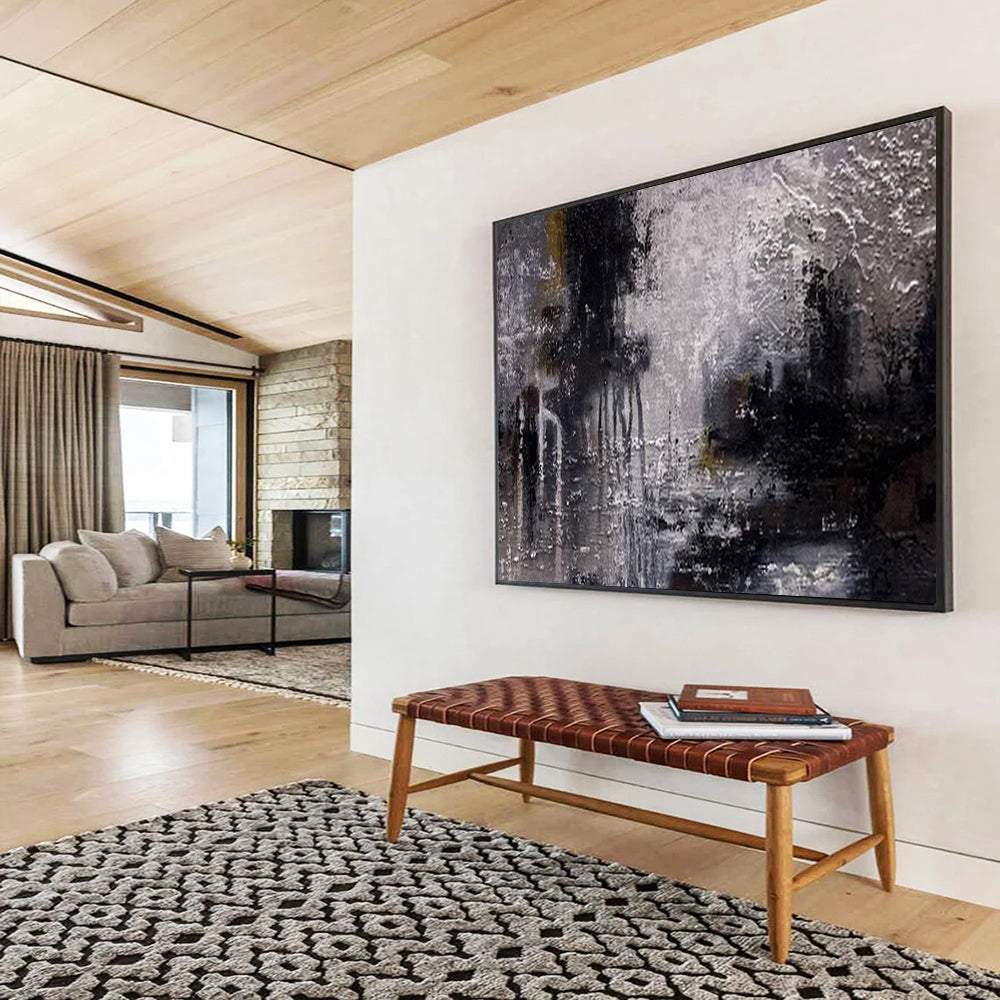 Massive Personalized Abstract Painting for Event Space DKH009