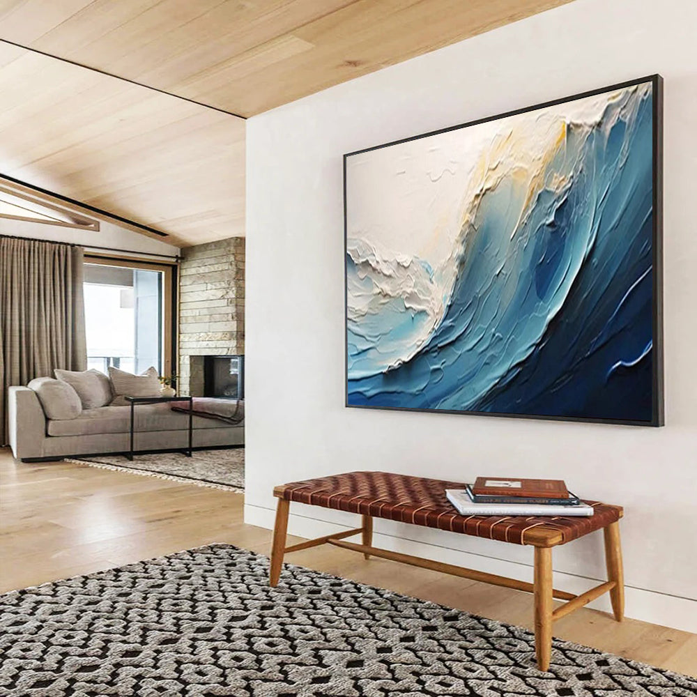 Colossal Abstract Wall Art for Entryway & Office LargeART1554