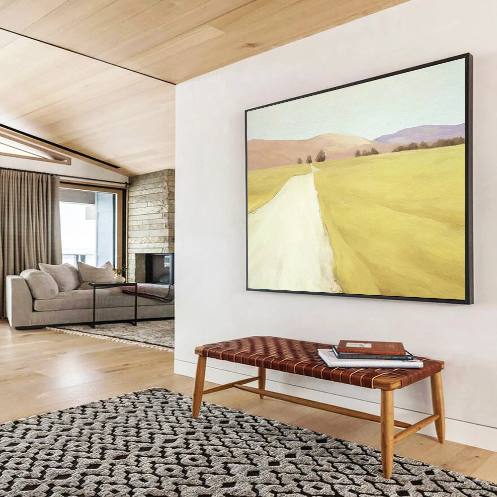 Immense Handmade Textured Abstract Painting for Elevated Spaces DKH742
