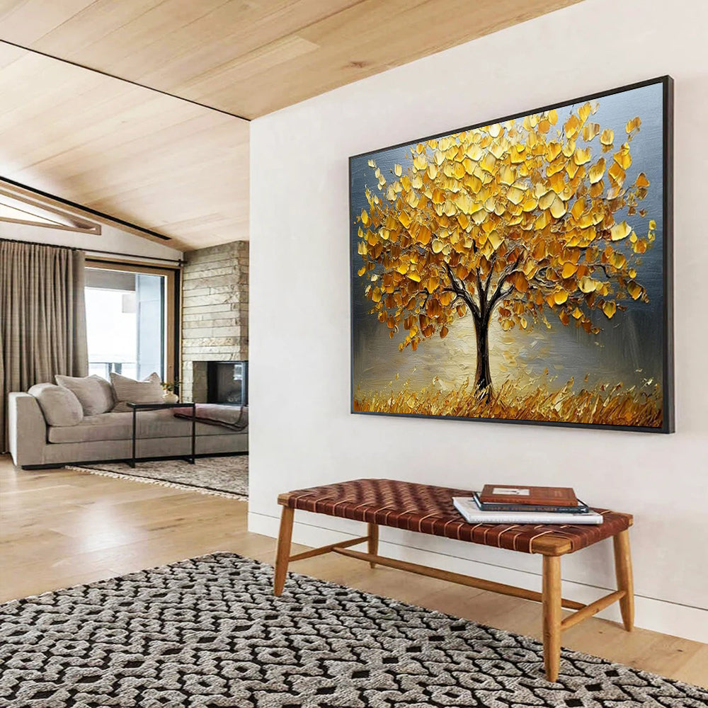 Geometric Abstract Wall Art for Office & Dining Room LargeART1767