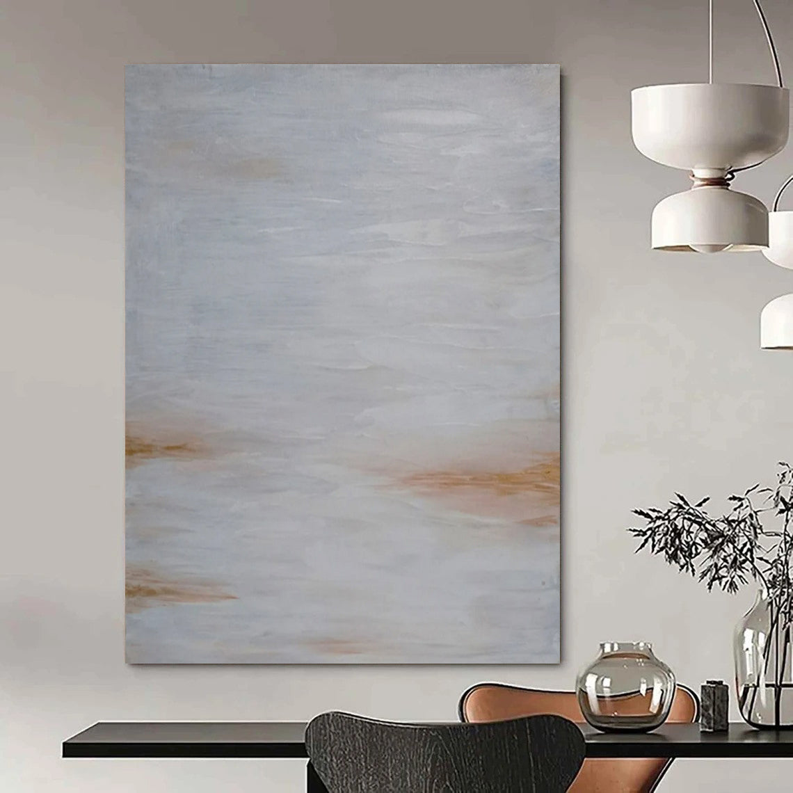 Vast Hand-Painted Abstract Art for Office & Hallway LargeART2322