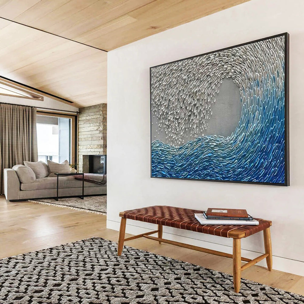 Expansive Abstract Wall Art for Bedroom & Living Room LargeART1654