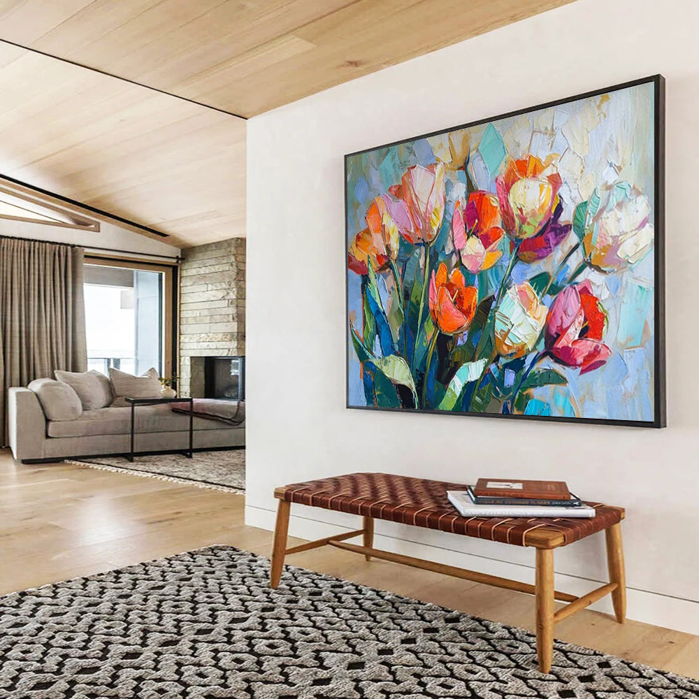 Gorgeous Abstract Canvas for Bedroom & Living Room LargeART1662