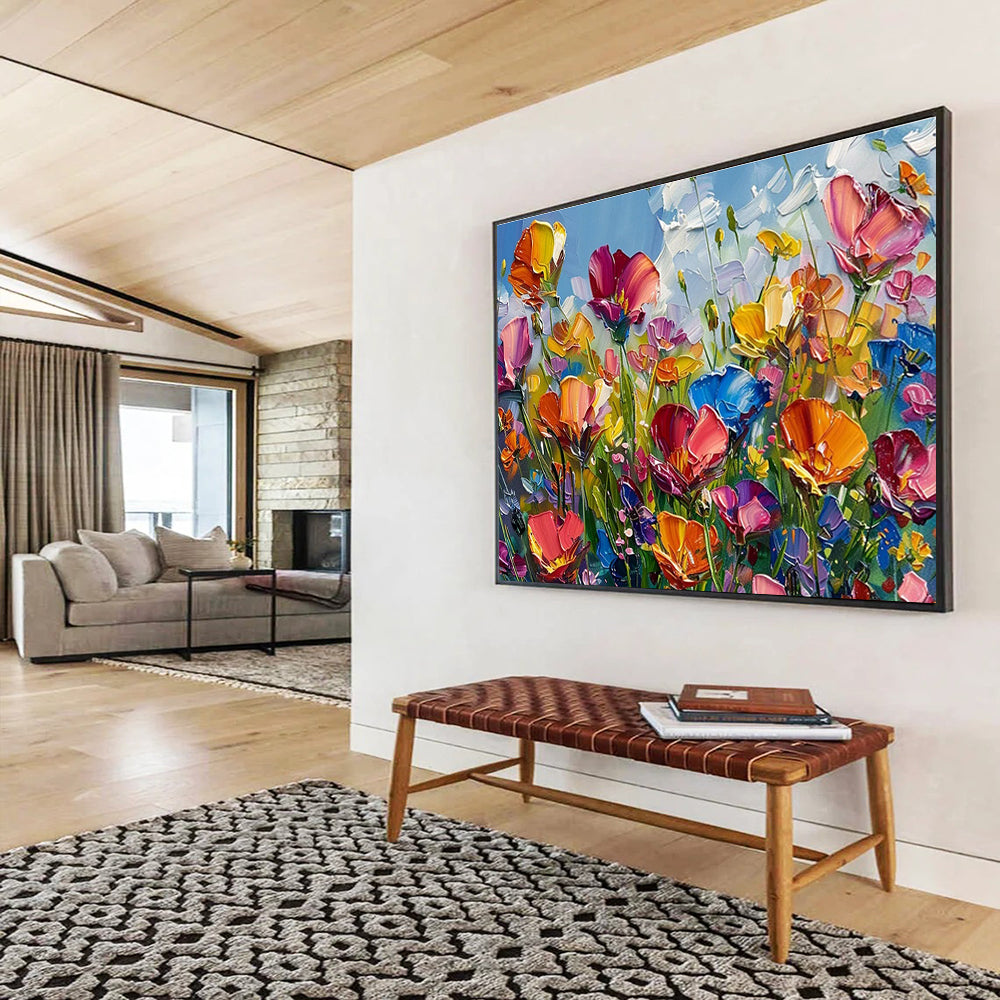 Gigantic Original Textured Hand - Applied Abstract Wall Mural for Memorable Settings DKH797