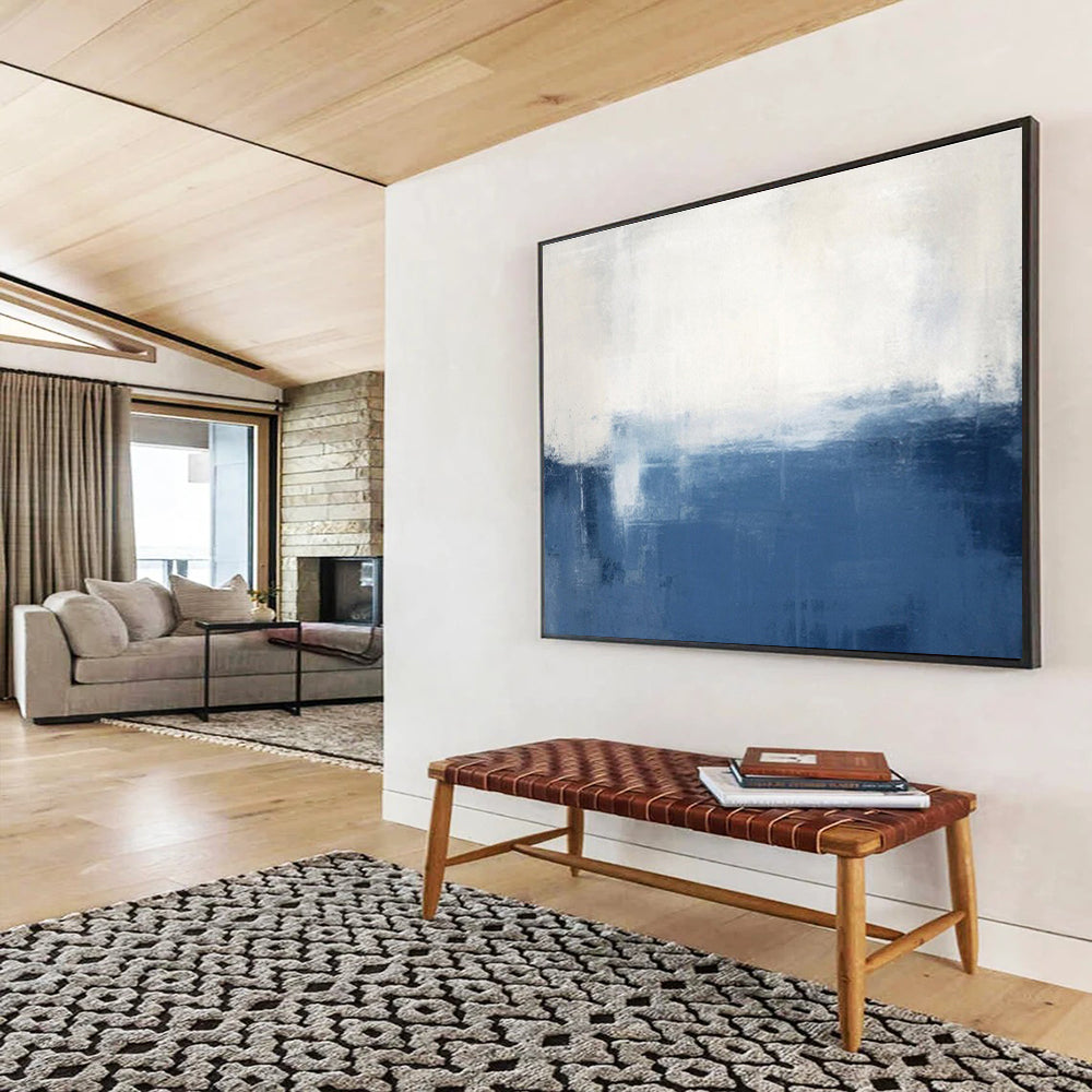 “Mystic Harmonies” Immense Abstract Wall Decor for Entryway & Bedroom DKH266