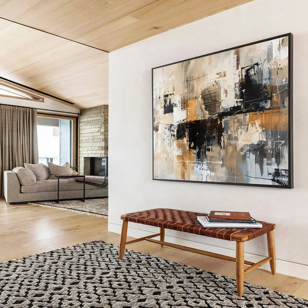 Exquisite Abstract Painting for Entryway & Hotel LargeART1717