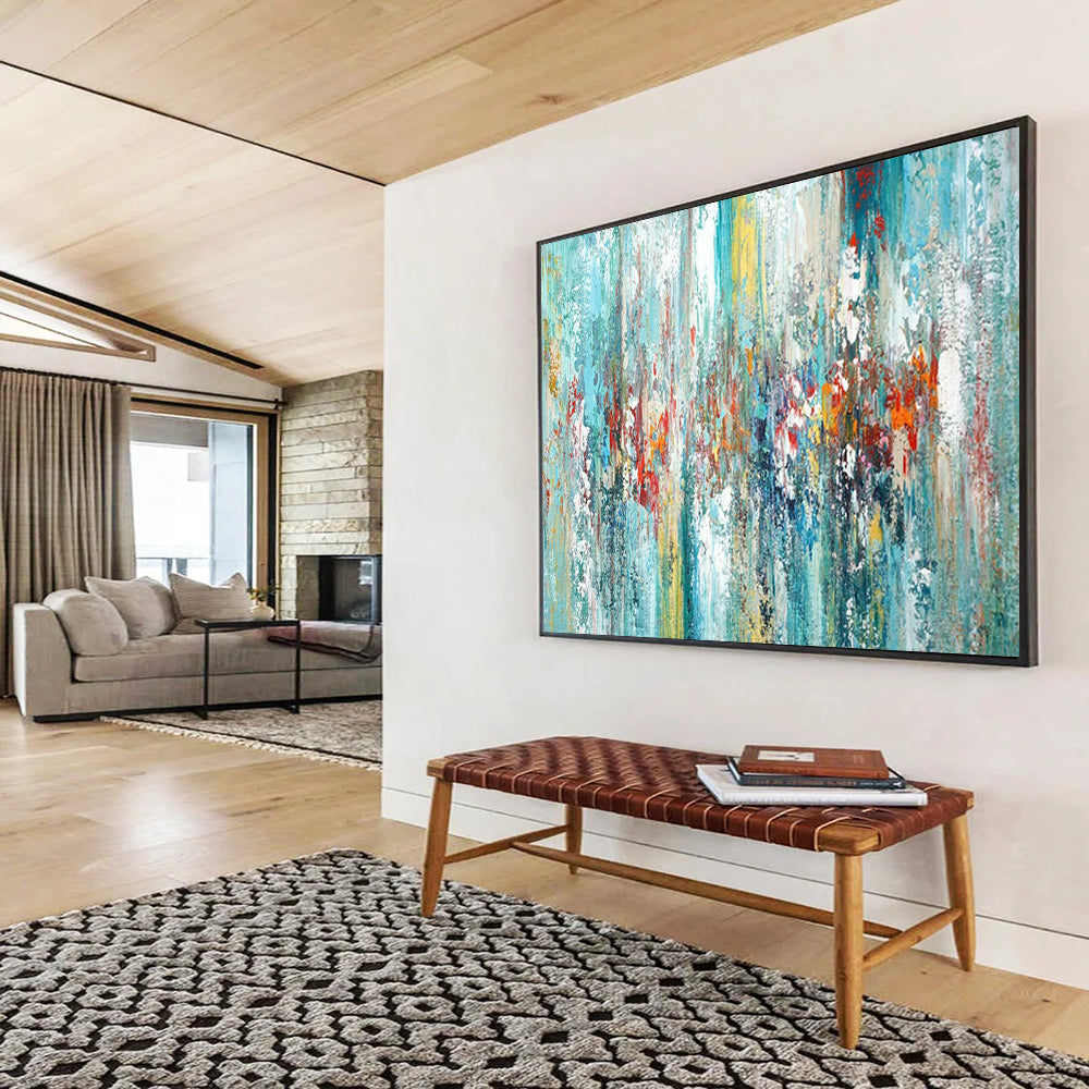 Modern and Stylish Large Abstract Art for Bedroom & Office LargeART1599