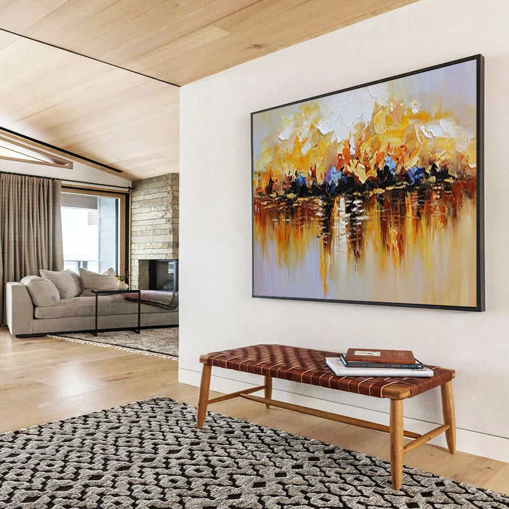 Giant Abstract Mural for Living Room & Office LargeART1559