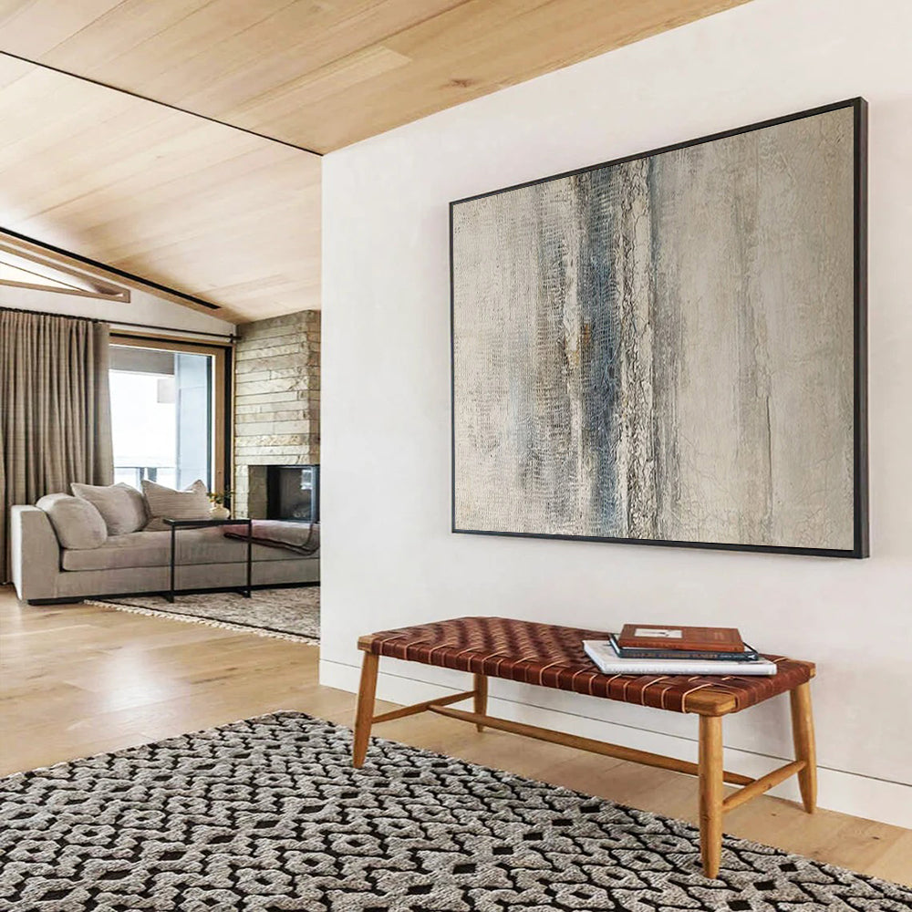 Bold and Beautiful Oversized Abstract Wall Art for Office & Bar LargeART1624