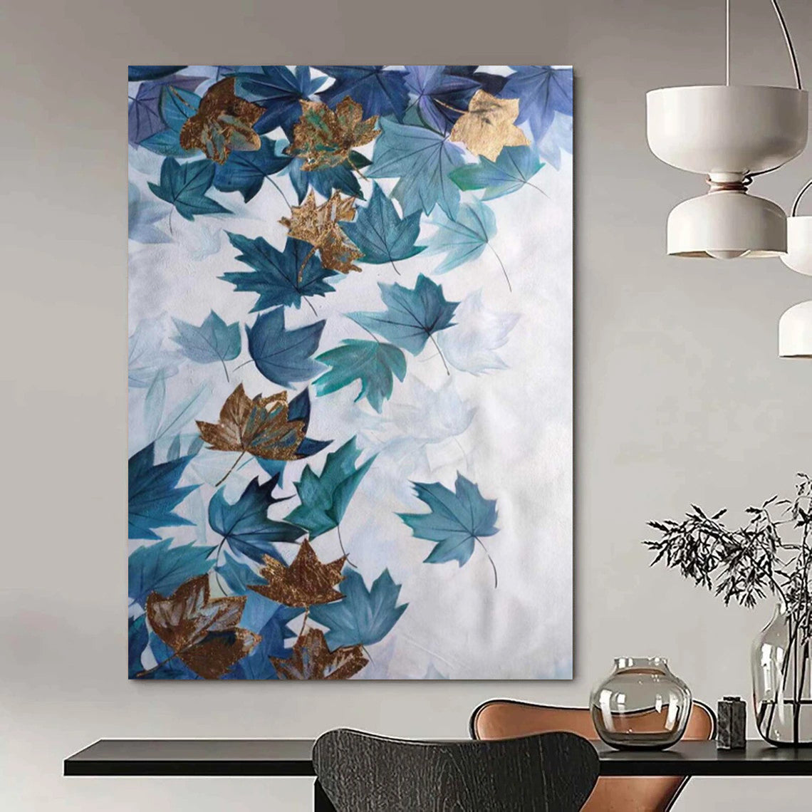 Pastel Textured Abstract Wall Art for Bedroom & Nursery LargeART2078