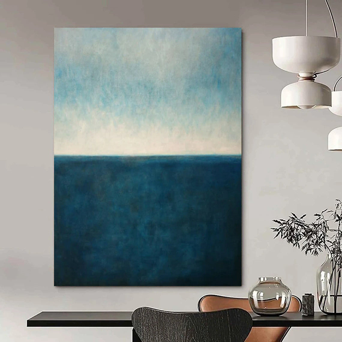 Grandiose Hand-Painted Abstract Art for Office & Bedroom LargeART2326