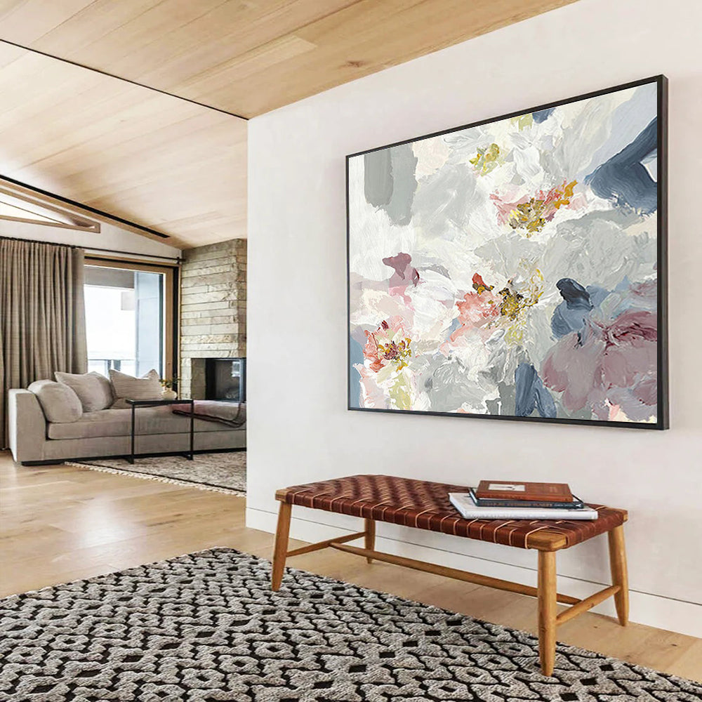 Grand Abstract Mural for Bar & Living Room DKH404