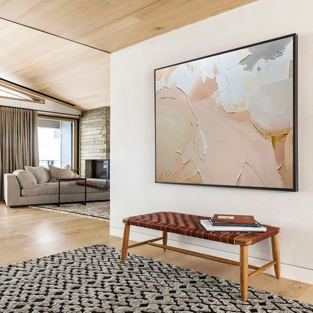 Stupendous Giant Abstract Artwork for Living Room & Dining Room DKH186