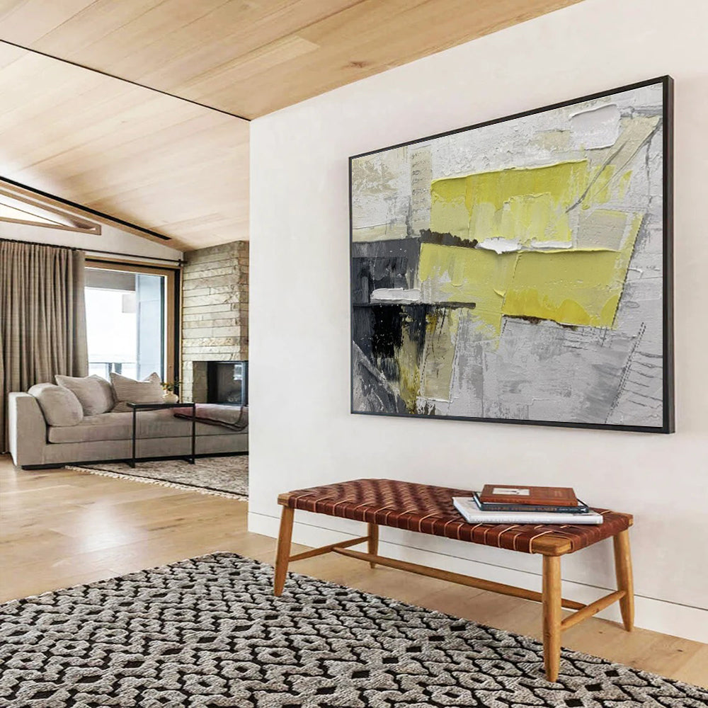 Giant Hand - Painted Textured Abstract Wall Mural for Entryway & Bedroom DKH595