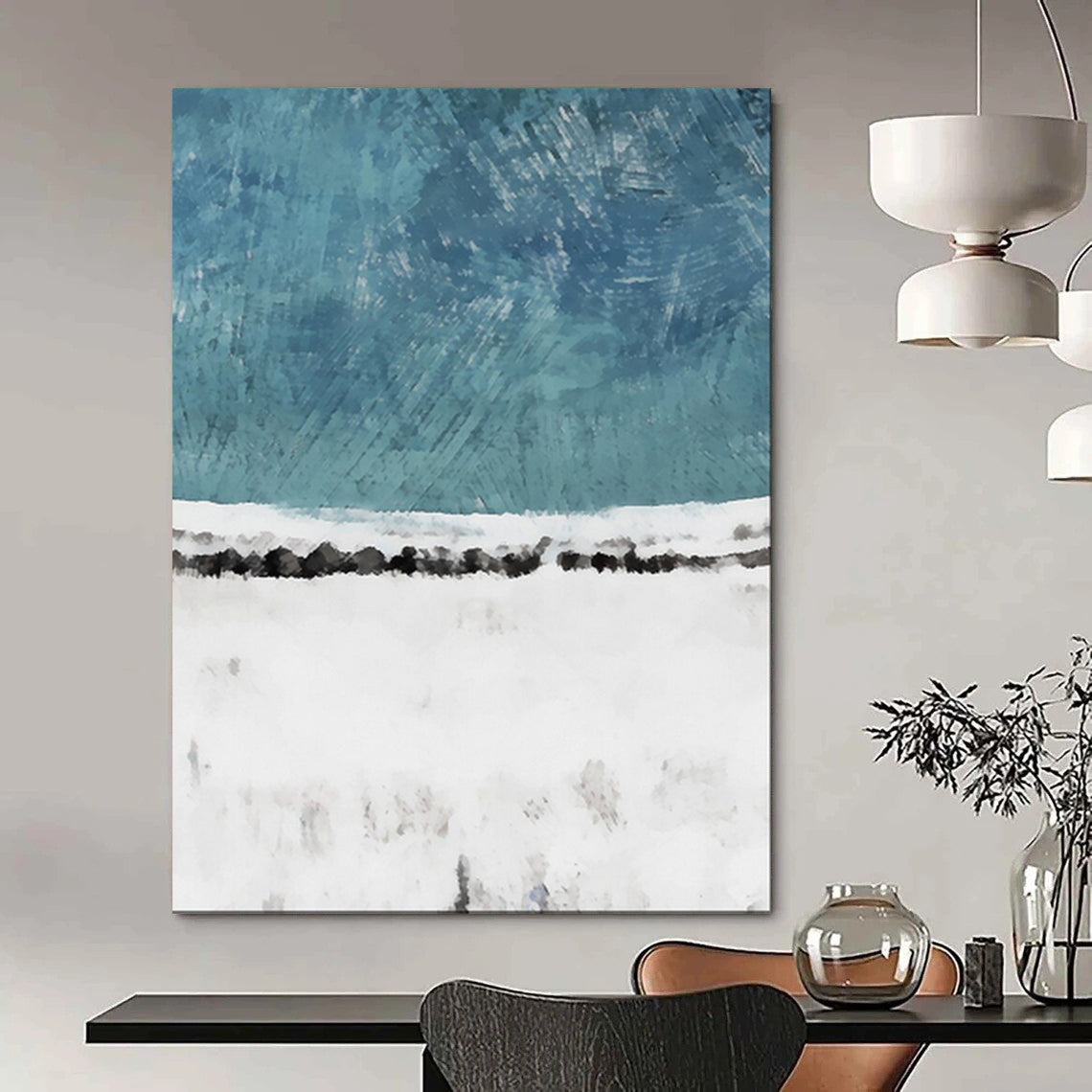 Whimsical & Playful Abstract Canvas Art for Bedroom & Living Room LargeART2025