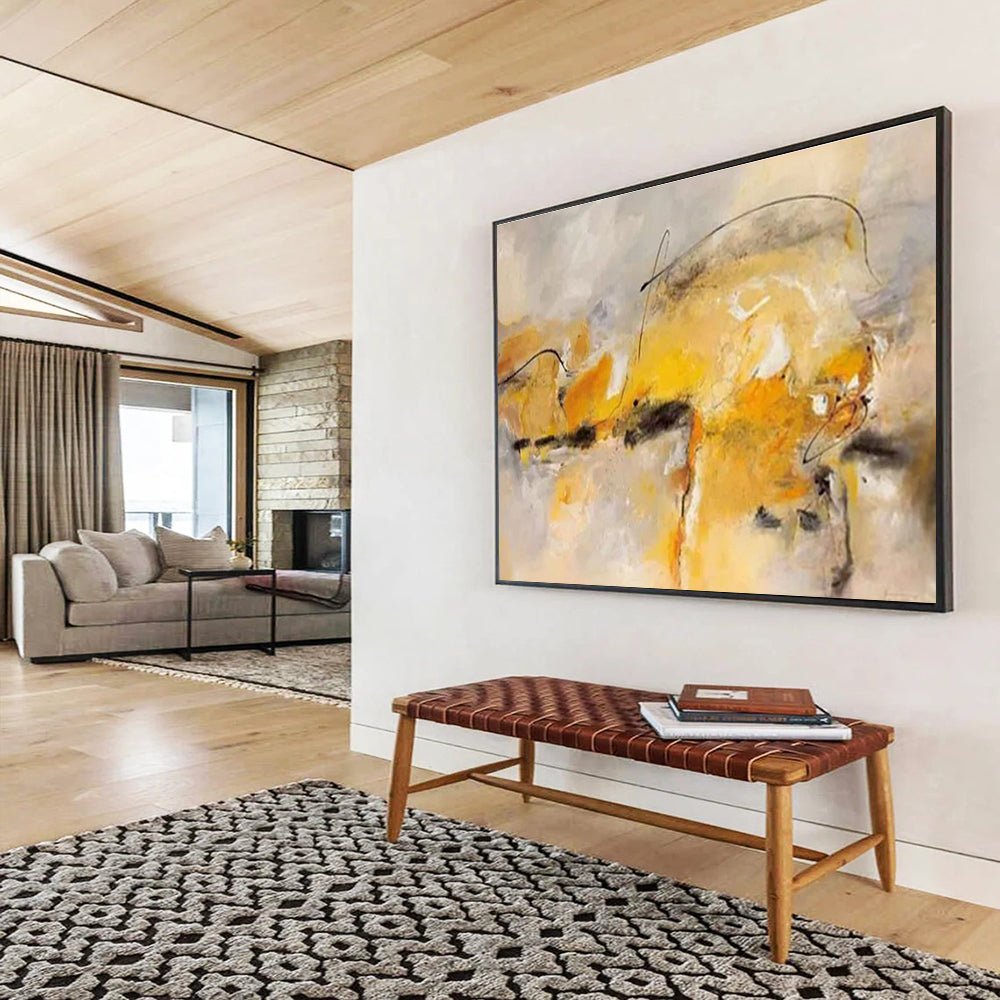 Massive Abstract Painting for Office & Entryway DKH431