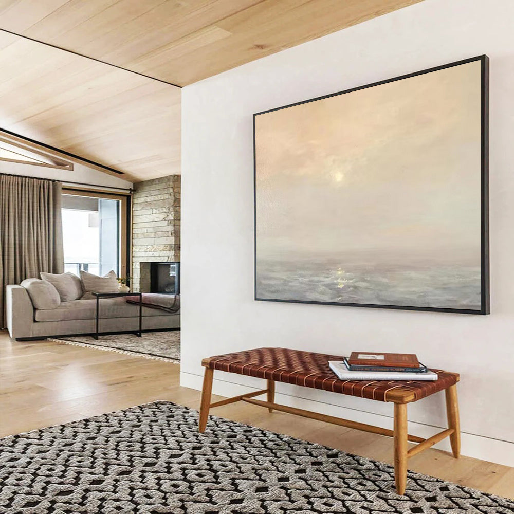 Stunning Giant - Sized Abstract Painting for Entryway & Hotel LargeART1669