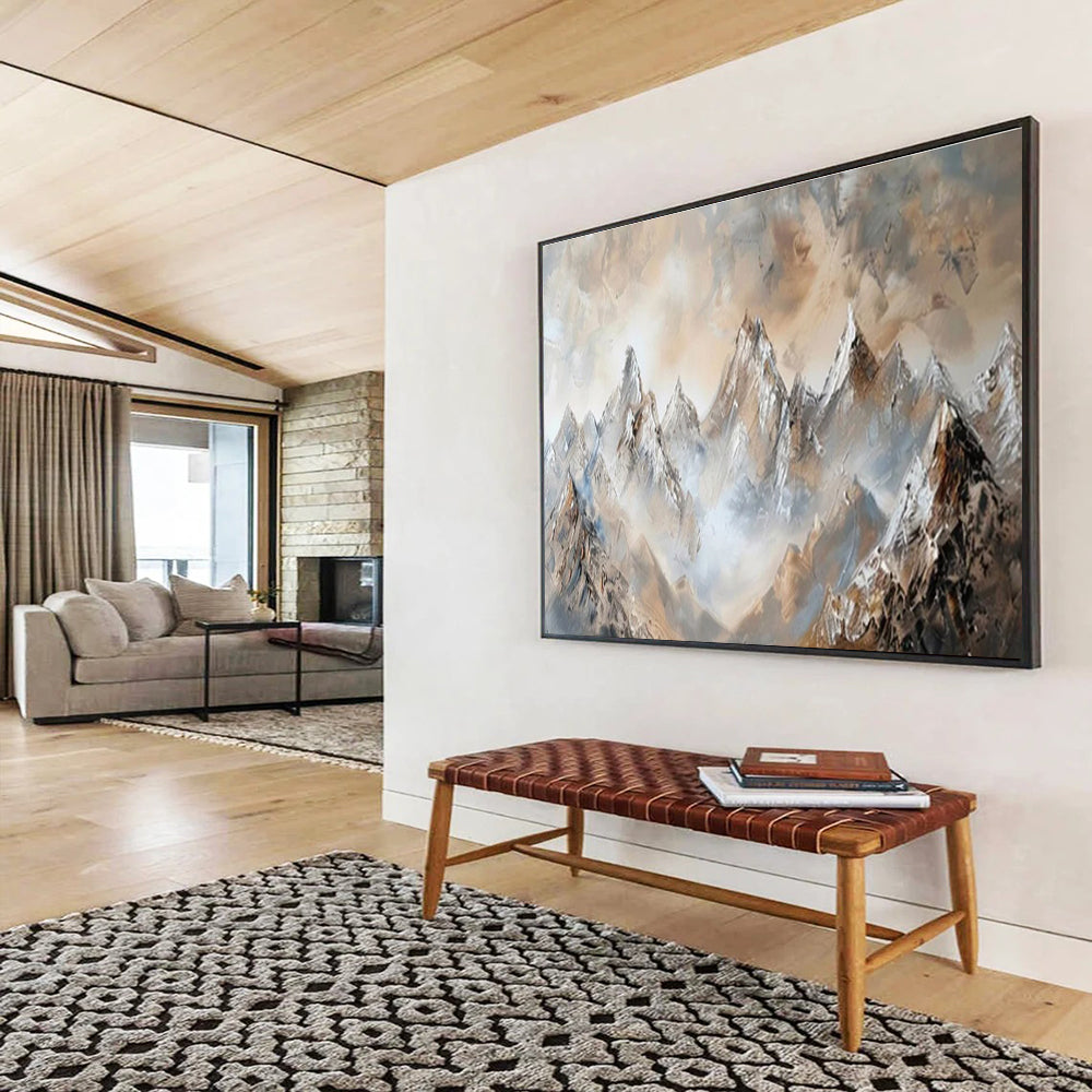 Immense - Sized Abstract Canvas for Bedroom & Hallway DKH466