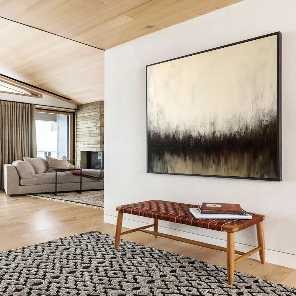 Refined Large Abstract Wall Decor for Hallway & Bar LargeART1724
