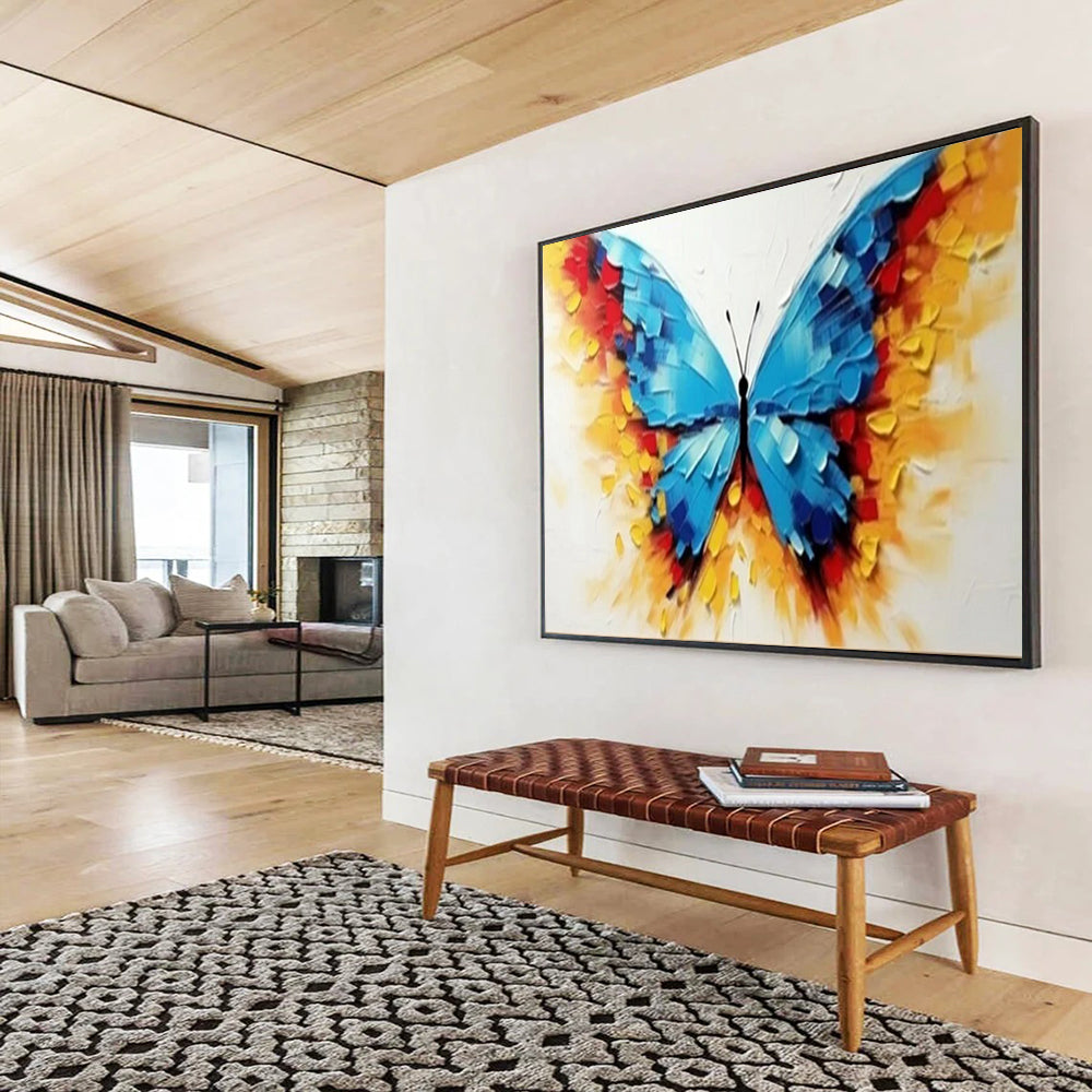 Vast Hand-Painted Abstract Art for Bar & Hotel Lobby LargeART1507
