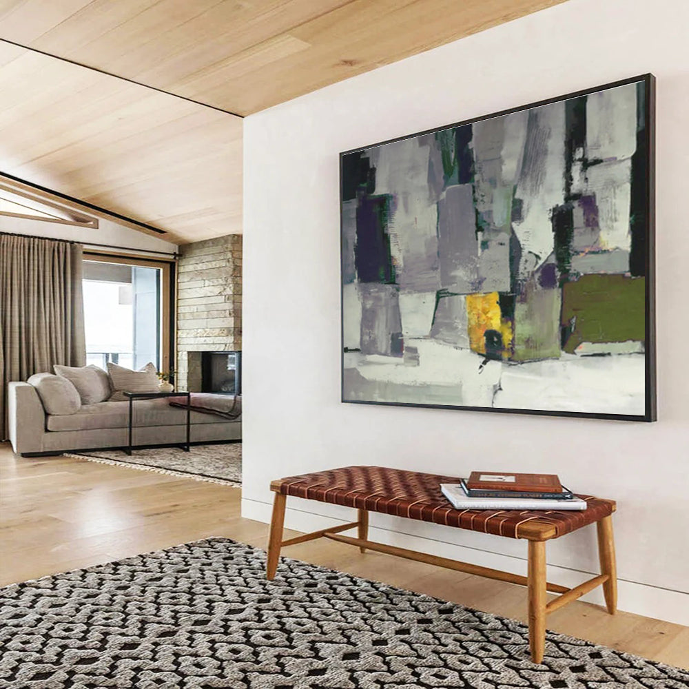 “Innovative Visions” Large - Sized Abstract Wall Art for Bar & Office DKH365