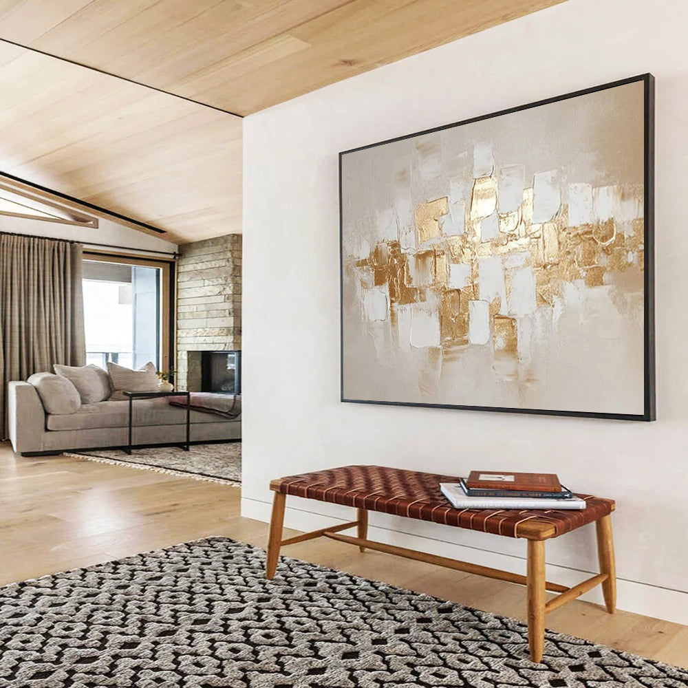 Giant Abstract Canvas for Bedroom & Living Room LargeART1552
