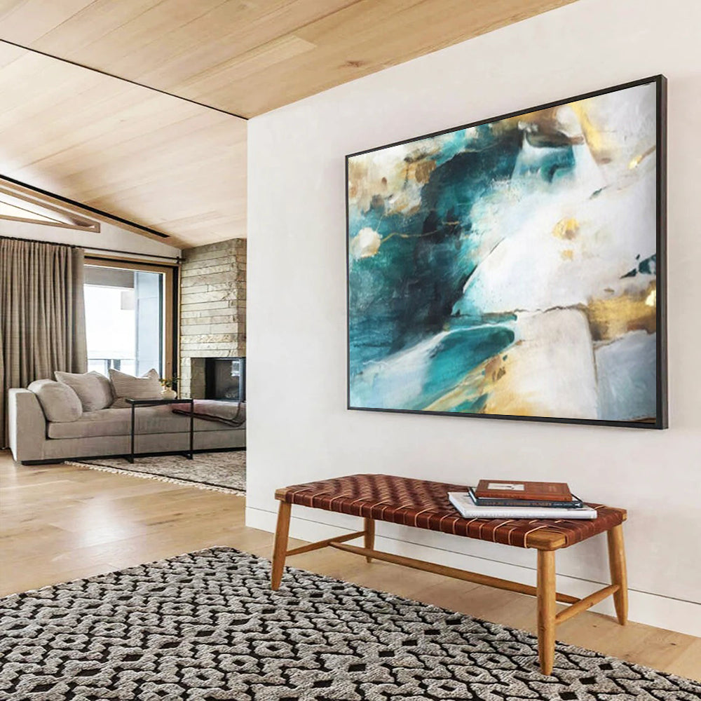 Immense Abstract Painting for Office & Dining Room LargeART1635