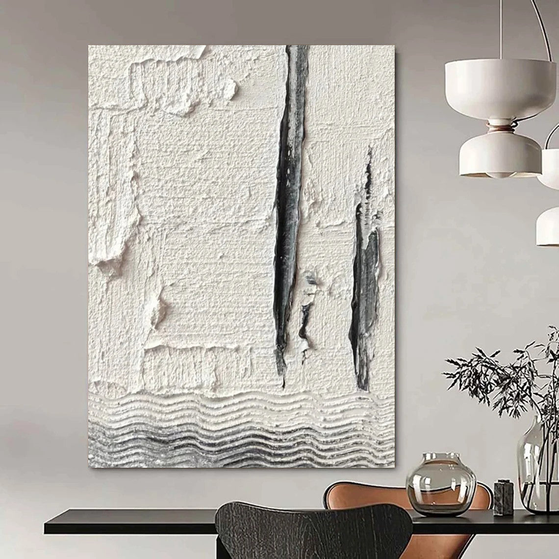 Big-Size Custom Abstract Paintings for Bedroom & Living Room DTP371