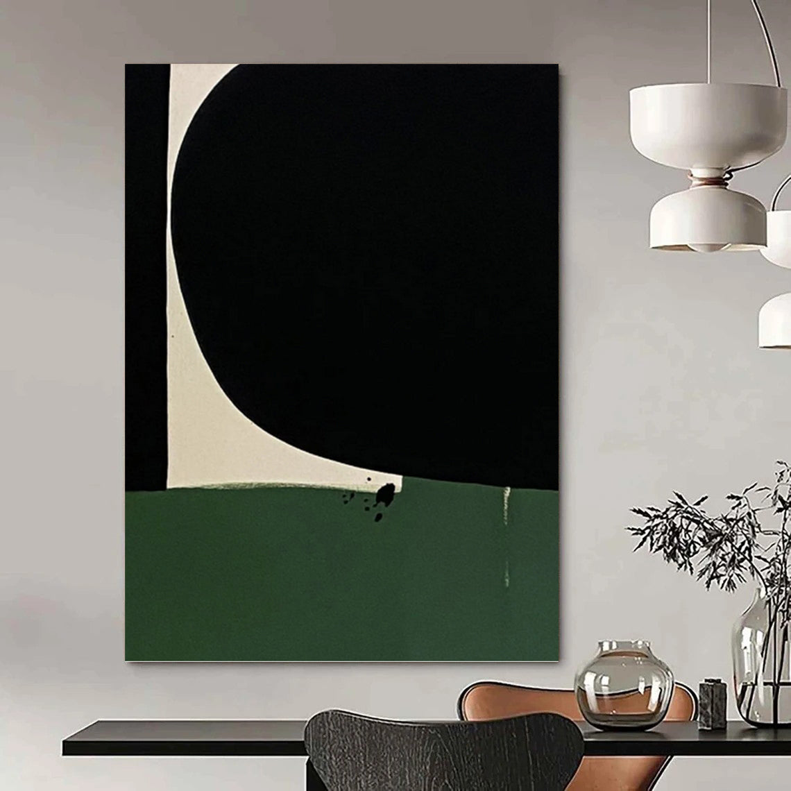 Striking Hand - Painted Textured Abstract for Nursery & Children’s Playroom DKH1214