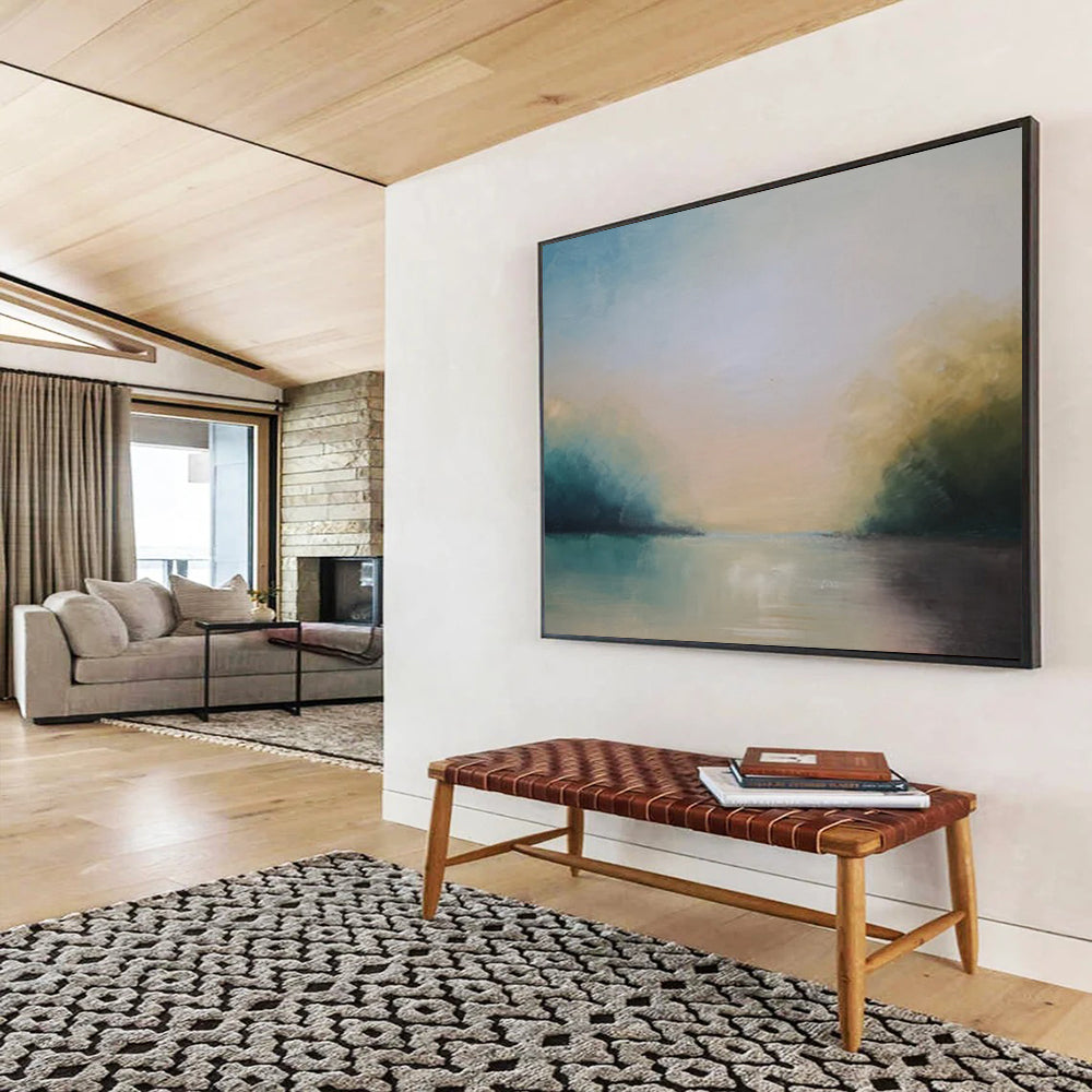 Soft Landscape Abstract - Serene Bedroom Escape DLZ014