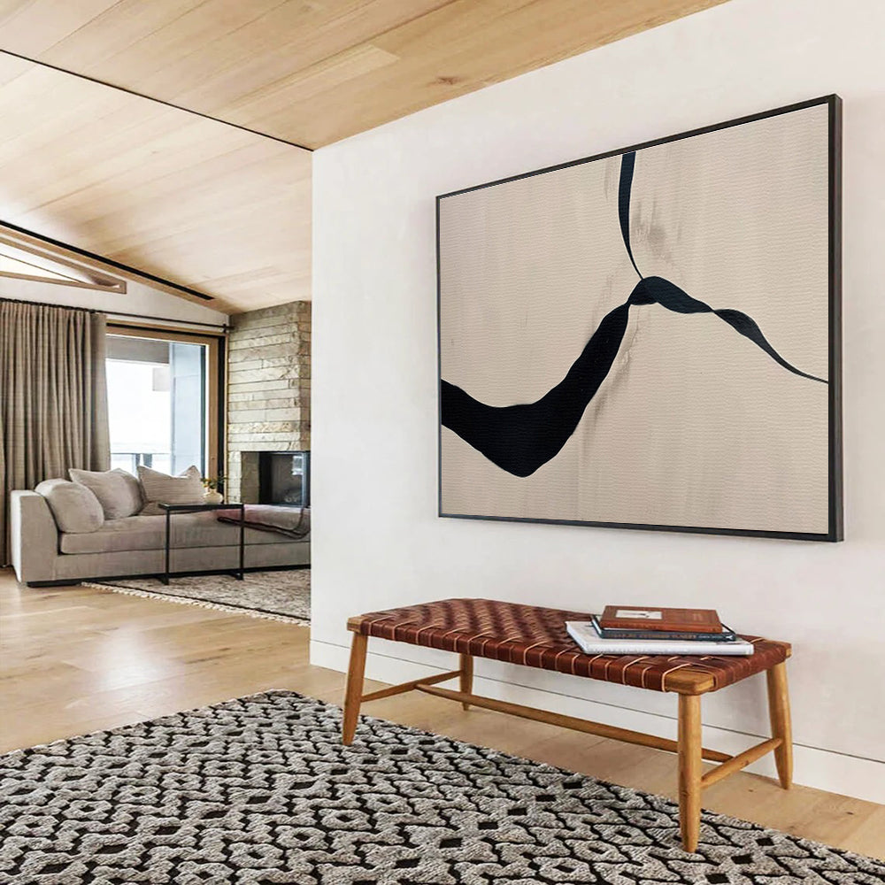 Immense Abstract Painting for Hallway & Bar DKH145