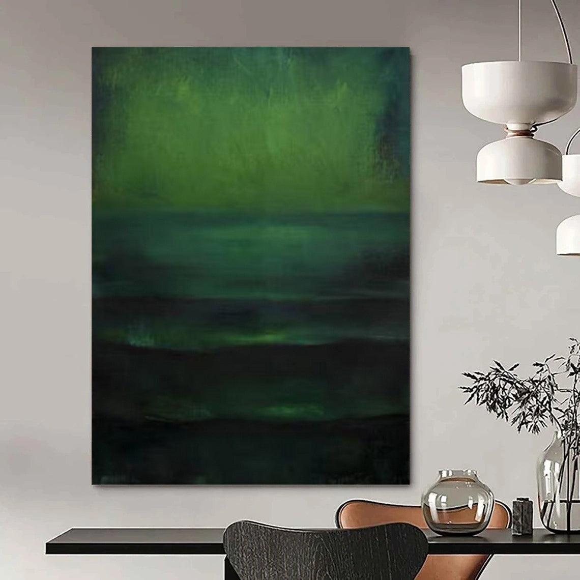 Enormous Hand - Painted Textured Abstract Artwork for Dining Room & Hotel DKH1189