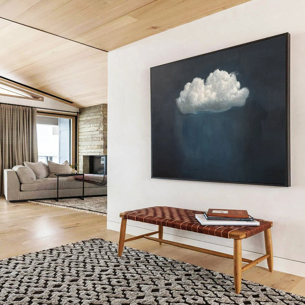 Enormous Hand-Painted Abstract Canvas for Office & Hotel Lobby LargeART1524