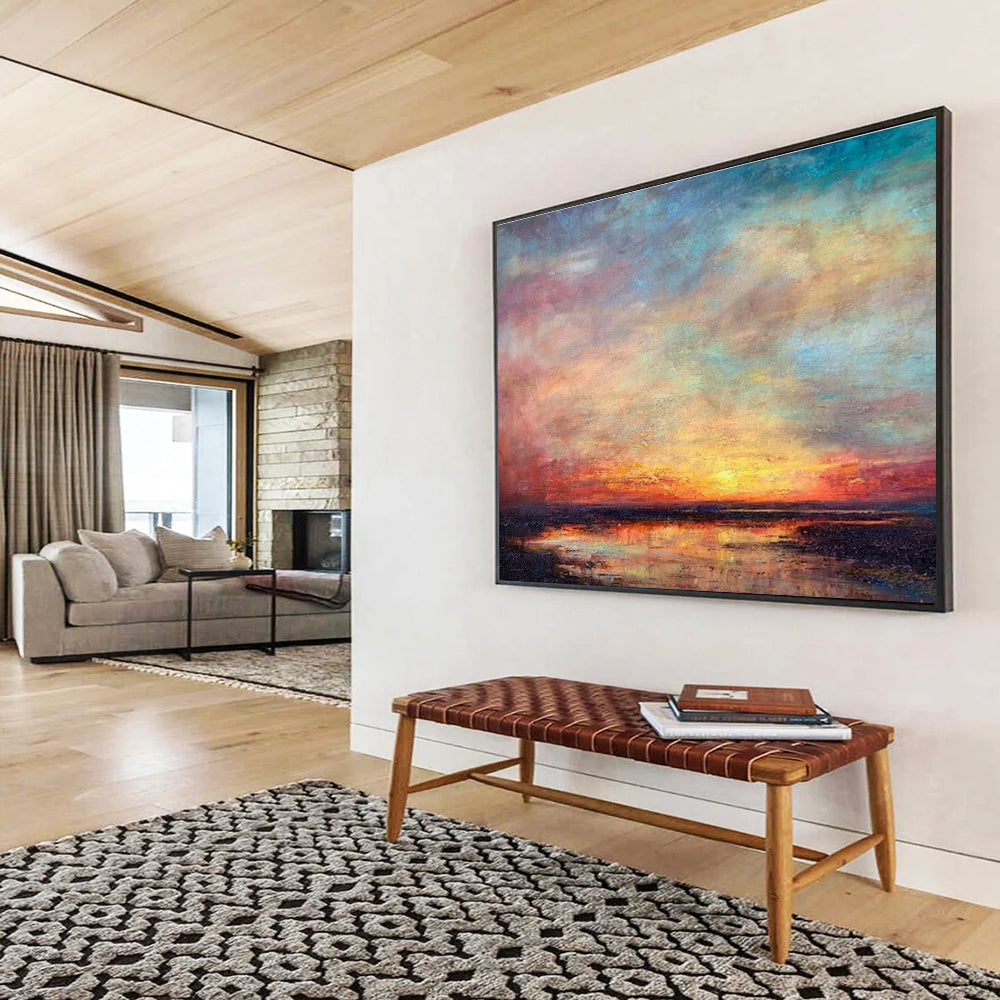 Grand Hand - Applied Textured Abstract Canvas for Focal Decor Elements DKH776