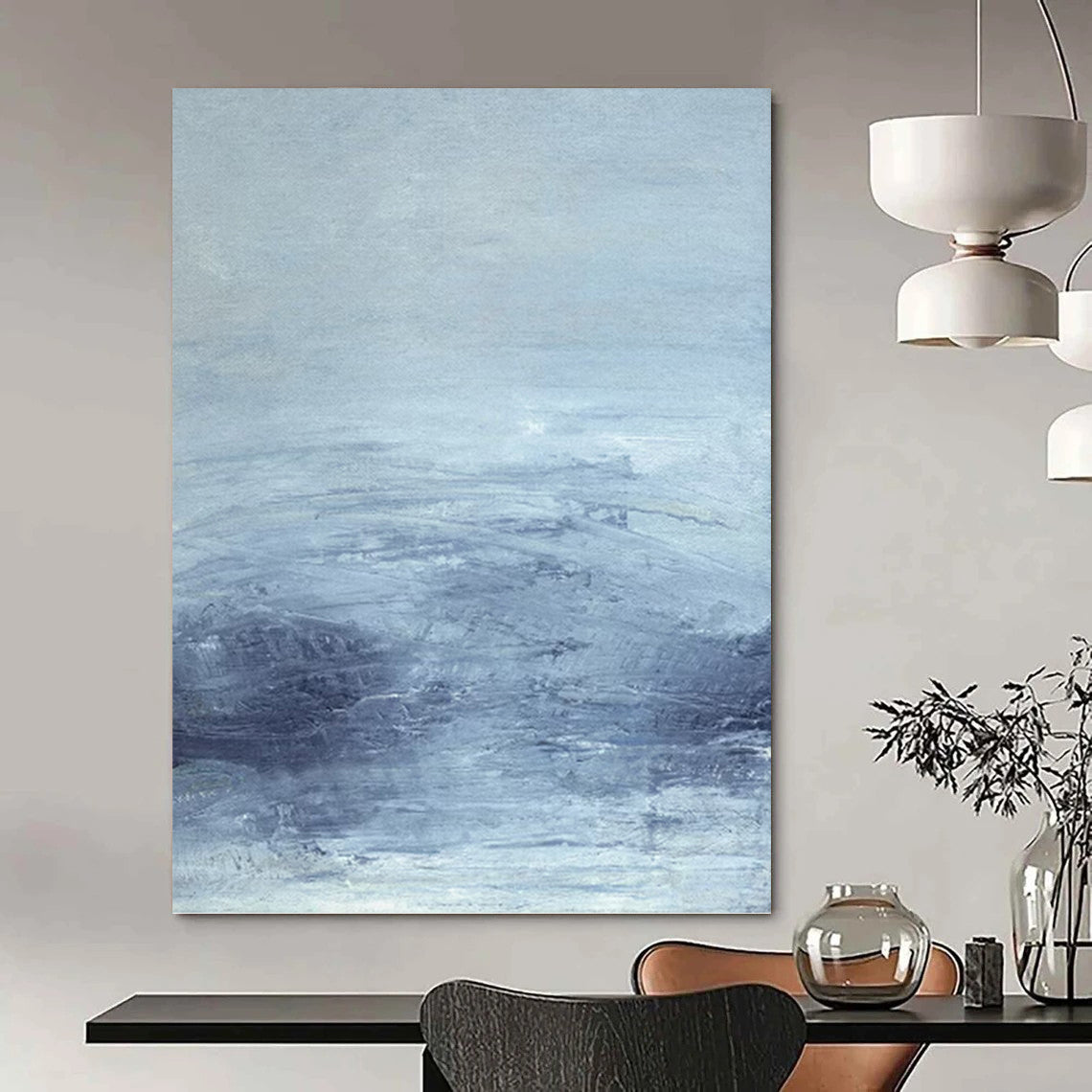 Mysterious Textured Abstract Painting for Office & Bedroom DKH0968