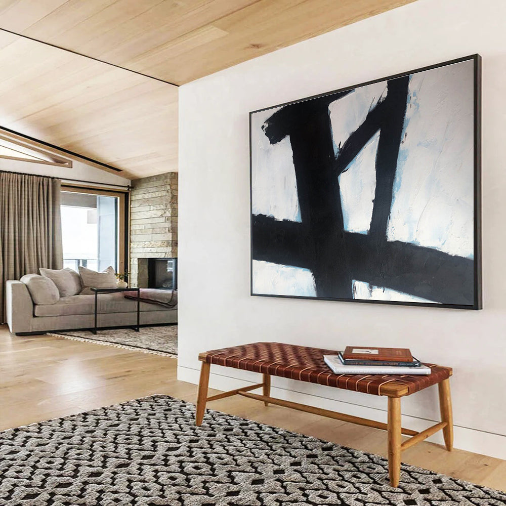 Striking Oversized Abstract Mural for Hallway & Office DKH181