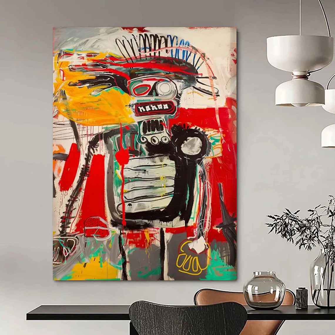 Oceanic Odyssey: Titanic Hand - Painted Custom Abstract Canvas for Bedroom and Entryway DTP094