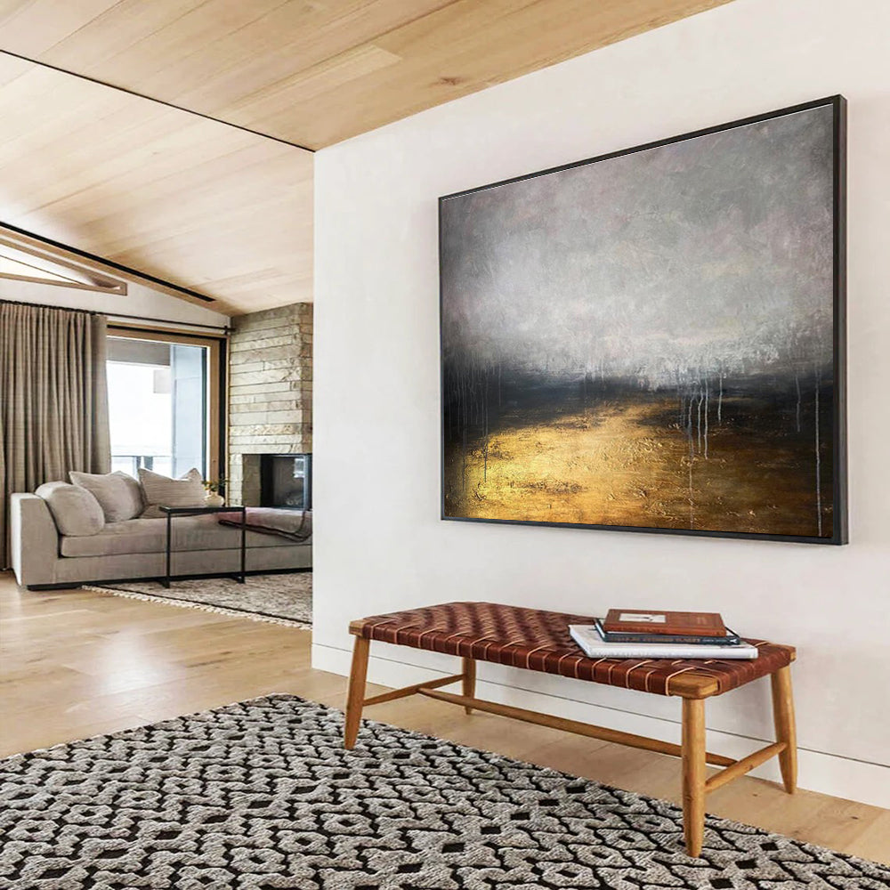 Oversized Textured Hand - Applied Abstract Artwork for Engaging Interiors DKH782