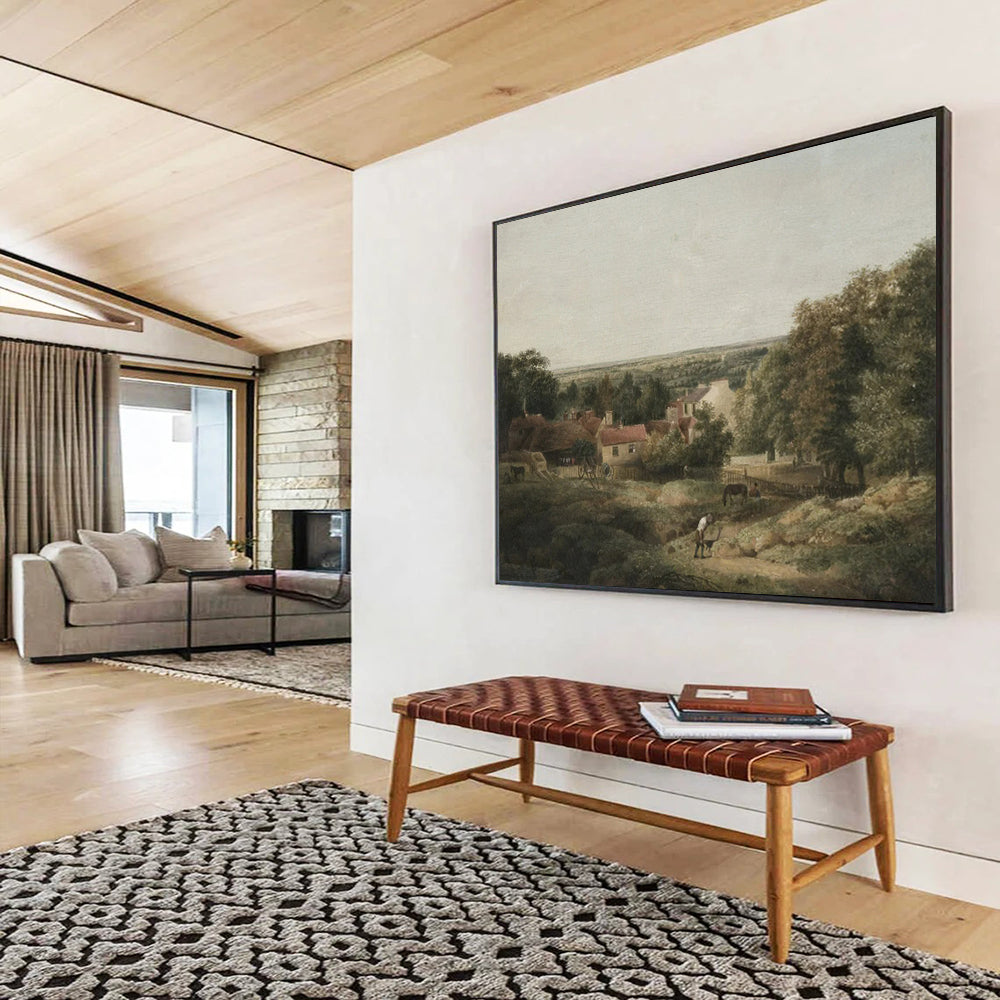 Modern Colossal Abstract Canvas Art for Bedroom & Dining Room LargeART1609