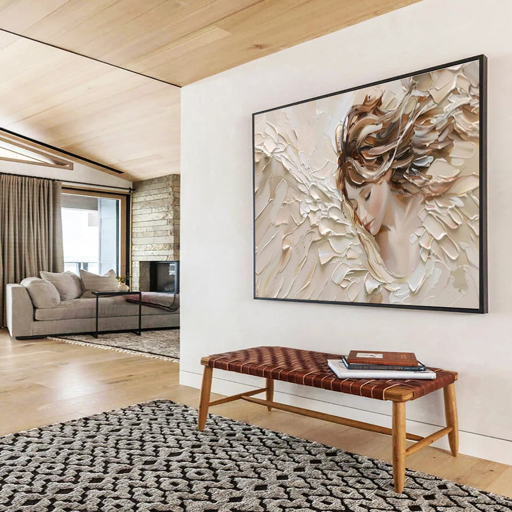 Gigantic Abstract Wall Mural for Bedroom & Dining Room DKH454