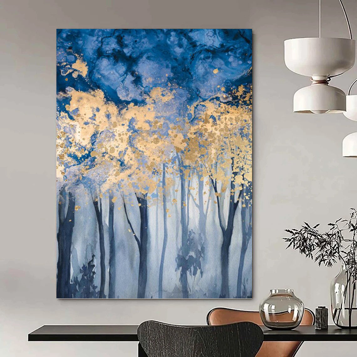 Inviting Textured Abstract Artwork for Bar & Entryway DKH0936