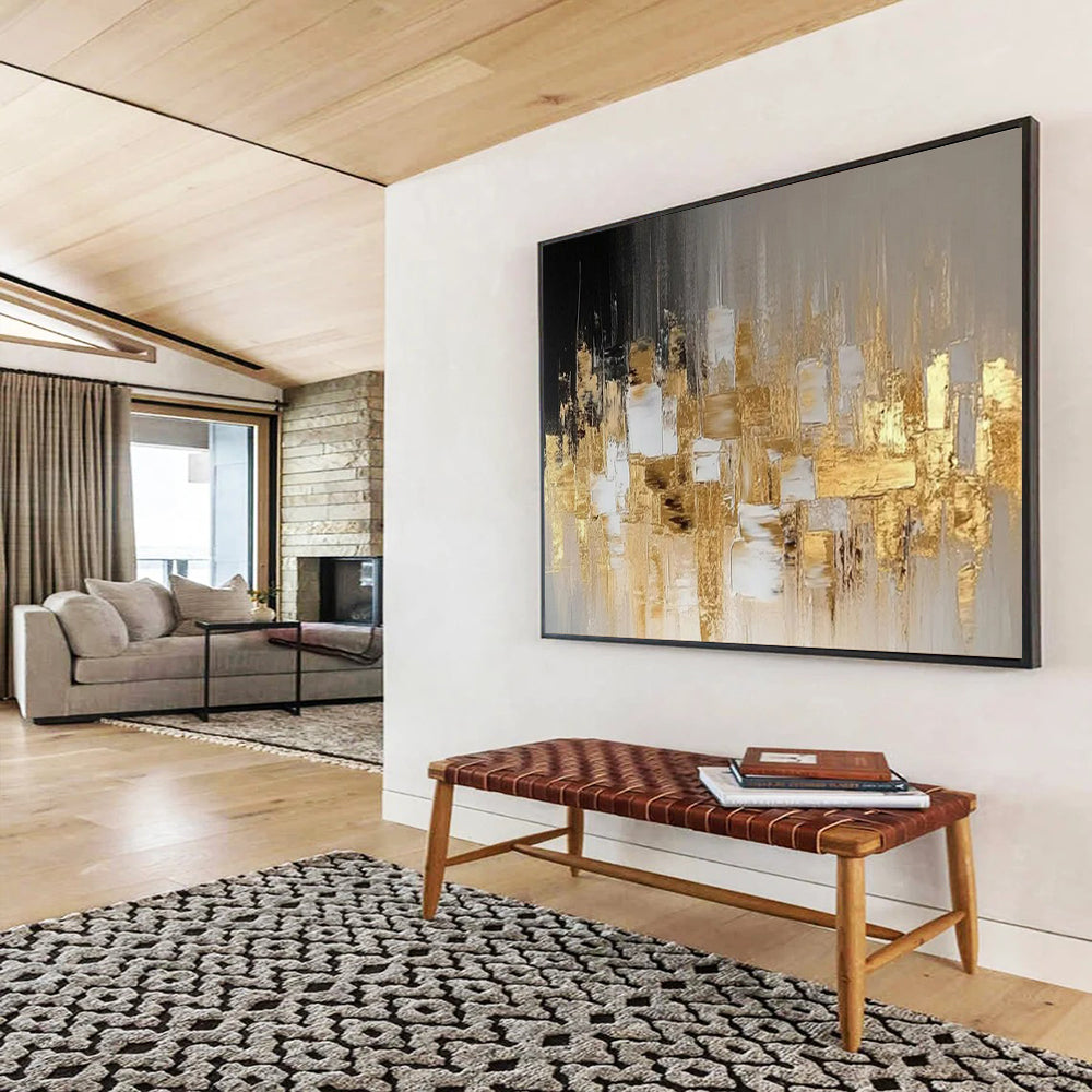 Enormous Abstract Mural for Living Room & Hallway LargeART1555