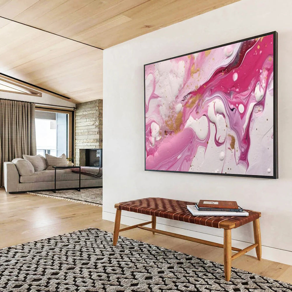 Sophisticated Massive Abstract Canvas Art for Dining Room & Bar LargeART1617